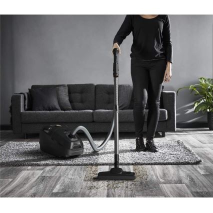 Rowenta - Pussi-imuri VIHREÄ FORCE EFFITECH ECO TOTAL CLEAN 400W/230V musta