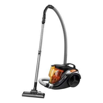 Rowenta - Pussiton pölynimuri COMPACT POWER 1,5l 750W/230V musta/oranssi