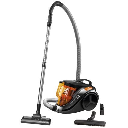 Rowenta - Pussiton pölynimuri COMPACT POWER 1,5l 750W/230V musta/oranssi