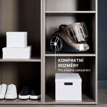 Rowenta - Pussiton pölynimuri COMPACT POWER XXL 2,5l 900W/230V ruskea