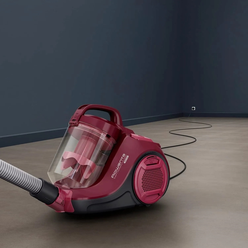 Rowenta - Pussiton pölynimuri SWIFT POWER CYCLONIC 1,2l 750W/230V punainen