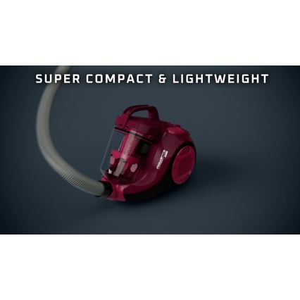 Rowenta - Pussiton pölynimuri SWIFT POWER CYCLONIC 1,2l 750W/230V punainen