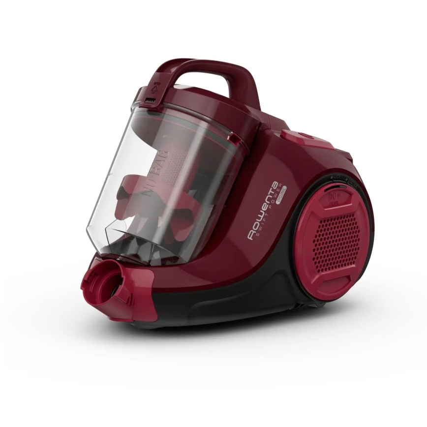 Rowenta - Pussiton pölynimuri SWIFT POWER CYCLONIC 1,2l 750W/230V punainen