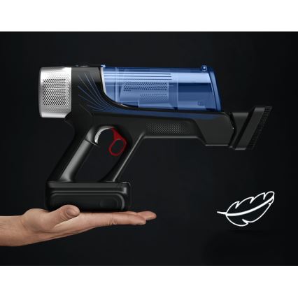 Rowenta - Sauva imuri mopilla X-FORCE FLEX ANIMAL AQUA AUTO 4in1 250W/25,2V 2500 mAh musta/sininen