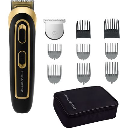 Rowenta - TRIM & STYLE 750 mAh trimmeri musta/kultainen