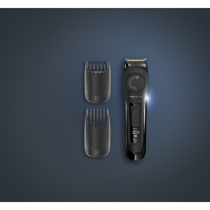 Rowenta - VIRTUO BEARD TRIMMER partatrimmeri, musta, 1200 mAh