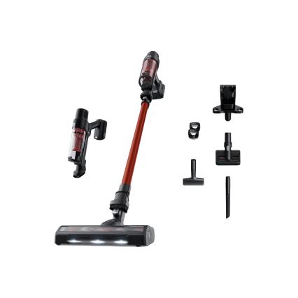 Rowenta - 2-in-1 sauva- ja käsipölynimuri X-PERT ANIMAL 140 W/18 V, 2000 mAh, punainen