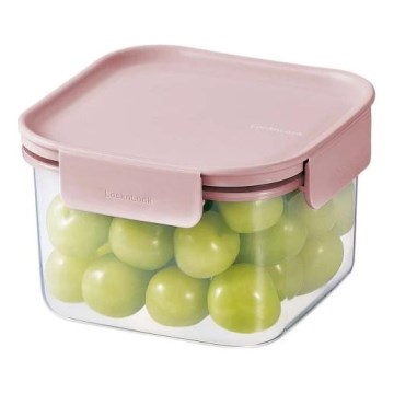 Ruoka-astia CLASSIC PLUS 0,86 l vaaleanpunainen/läpinäkyvä