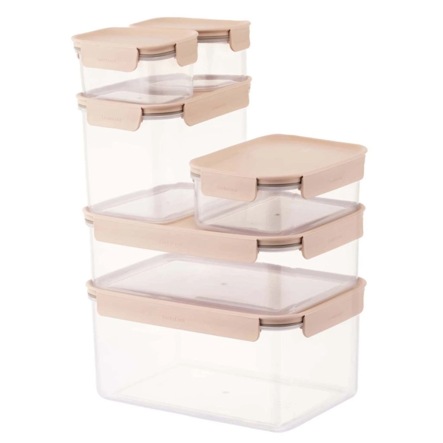 Ruoka-astia CLASSIC PLUS 1,25 l vaaleanpunainen/läpinäkyvä