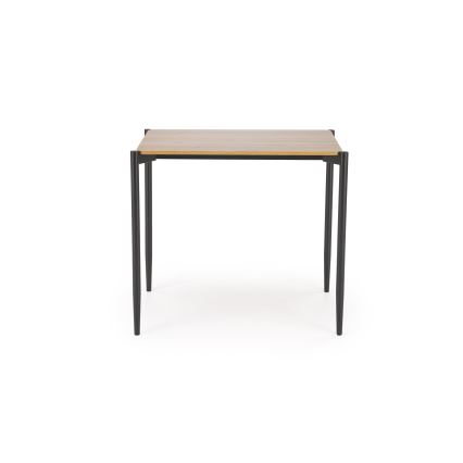 Ruokailusetti NANDO 84x54 cm harmaa/ruskea/musta