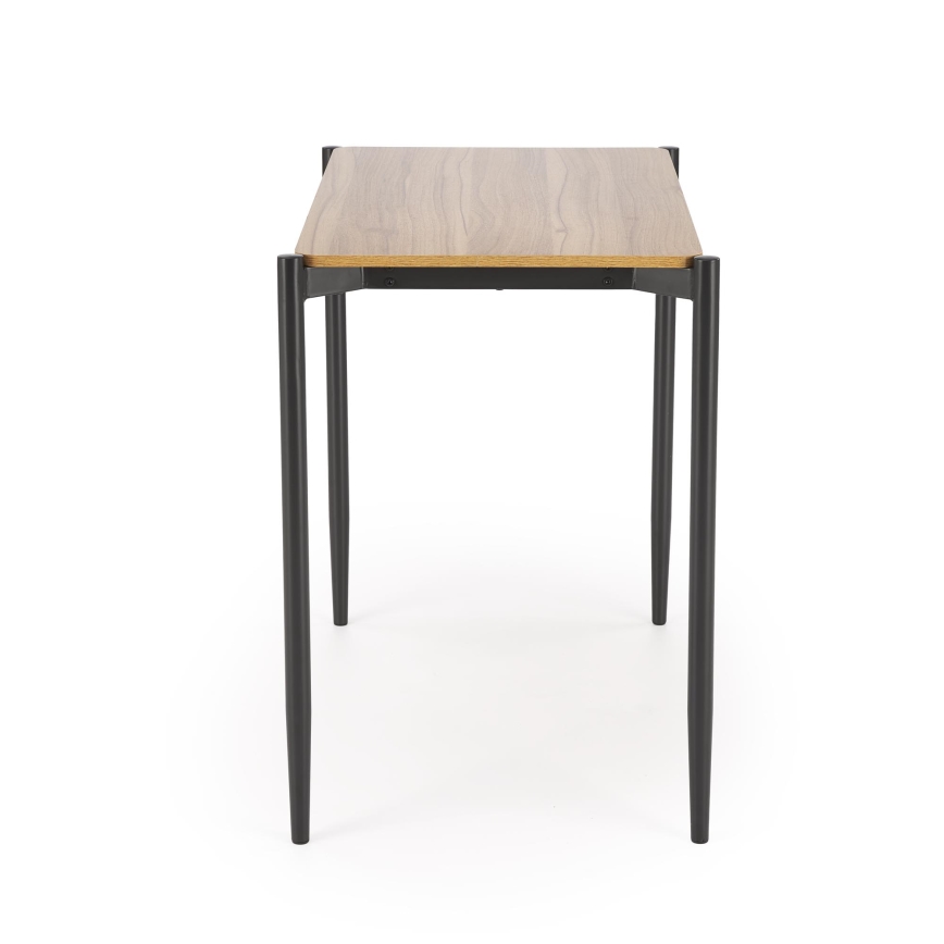 Ruokailusetti NANDO 84x54 cm harmaa/ruskea/musta