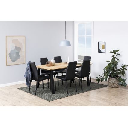 Ruokapöydän tuoli AMAL 1 kpl musta