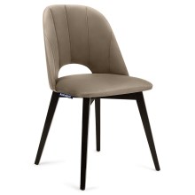 Ruokapöydän tuoli BOVIO 86x48 cm beige/pyökki