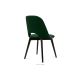 Ruokapöydän tuoli BOVIO 86x48 cm tummanvihreä/pyökki
