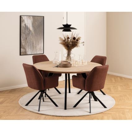 Ruokapöydän tuoli ESME 1 kpl oranssi