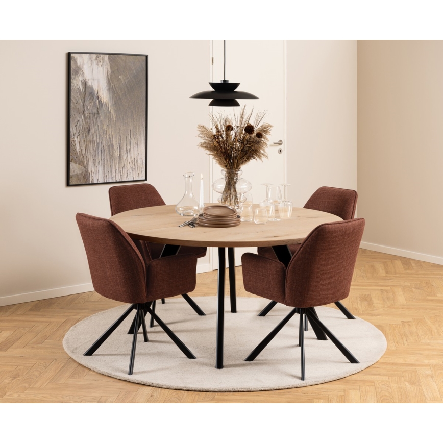 Ruokapöydän tuoli ESME 1 kpl oranssi