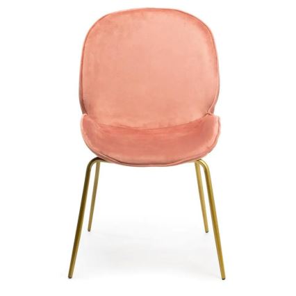 Ruokapöydän tuoli LORI 82,5x49 cm pinkki