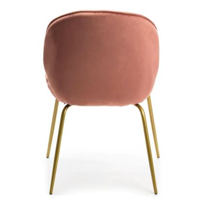 Ruokapöydän tuoli LORI 82,5x49 cm pinkki