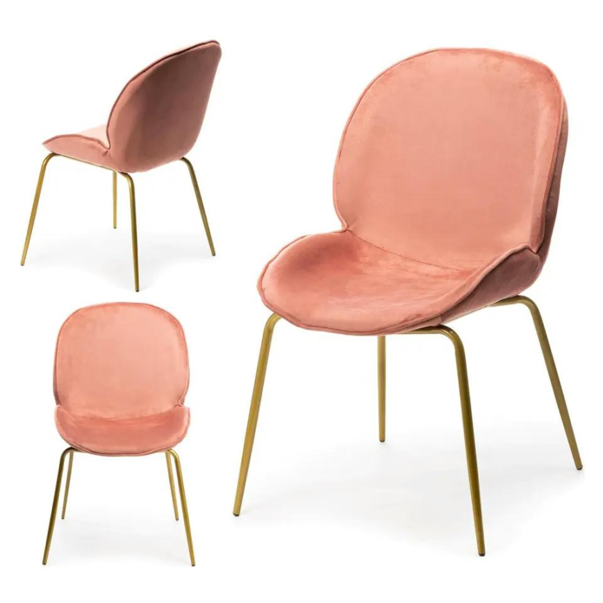 Ruokapöydän tuoli LORI 82,5x49 cm pinkki