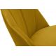 Ruokapöydän tuoli RIFO 86x48 cm keltainen/pyökki
