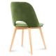 Ruokapöydän tuoli TINO 86x48 cm vaaleanvihreä/pyökki