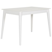 Ruokapöytä 77x110 cm valkoinen