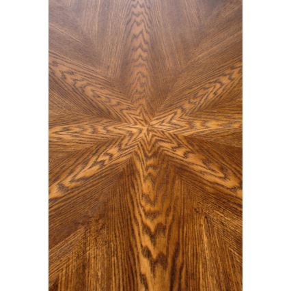 Ruokapöytä CARMELO 75x100 cm musta/ruskea