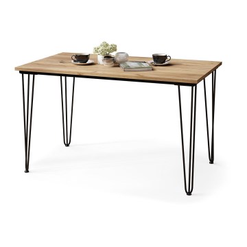 Ruokapöytä HALIJA, craft-tammiviimeistelyllä