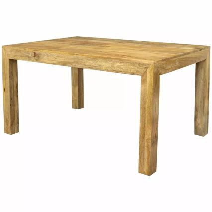 Ruokapöytä HINA 175x90 cm massiivipuu/mangopuu