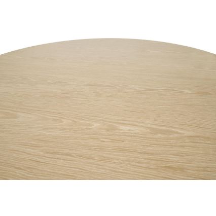 Ruokapöytä NICOLAS, Ø 120 cm, ruskea