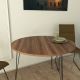 Ruokapöytä SANDALF 75x90 cm ruskea