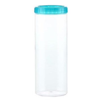 Ruokasäilytysrasia INTERLOCK 1,6 l turkoosi/läpinäkyvä