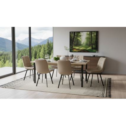 Ruokatuoli ADINA beige