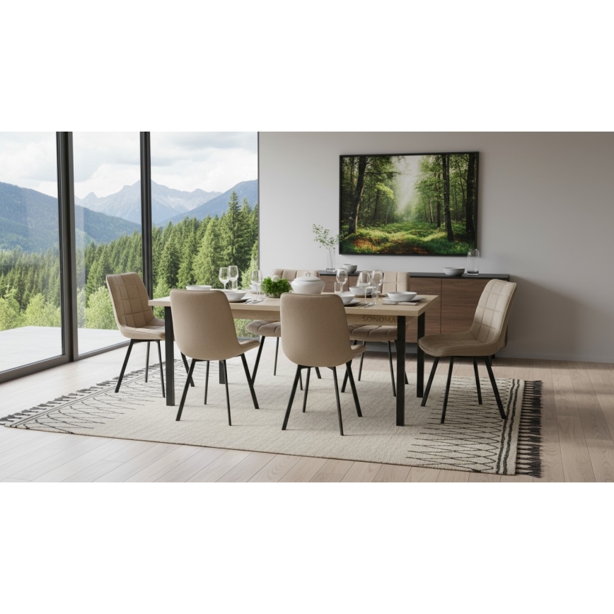 Ruokatuoli ADINA beige