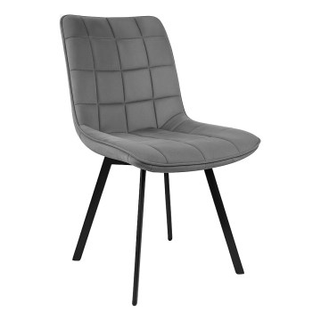 Ruokatuoli ADINA harmaa