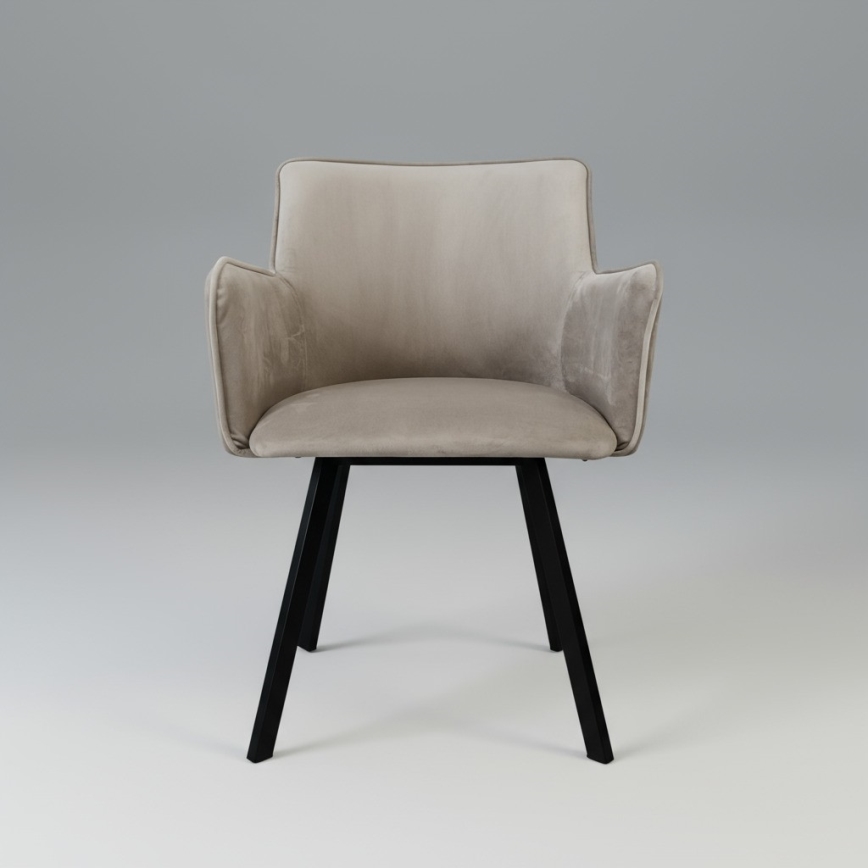 Ruokatuoli AMELIA taupe