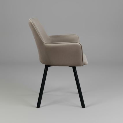 Ruokatuoli AMELIA taupe