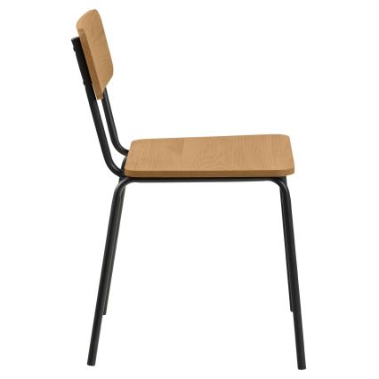 Ruokatuoli CARYS 1 kpl tammi