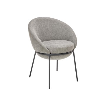 Ruokatuoli COBRE 1 kpl harmaa
