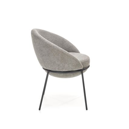 Ruokatuoli COBRE 1 kpl harmaa