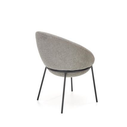 Ruokatuoli COBRE 1 kpl harmaa