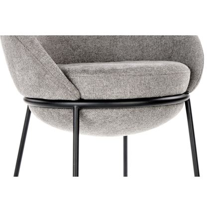 Ruokatuoli COBRE 1 kpl harmaa
