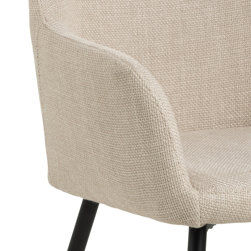 Ruokatuoli käsinojilla TANYA 1 kpl beige