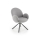 Ruokatuoli KIVA 1 kpl harmaa
