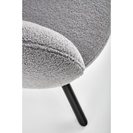 Ruokatuoli KIVA 1 kpl harmaa