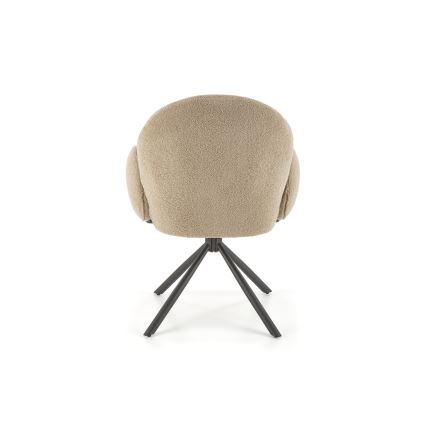 Ruokatuoli KIVA, 1 kpl, ruskea