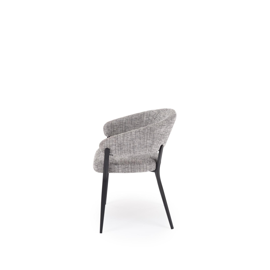 Ruokatuoli LOCUS 1 kpl harmaa