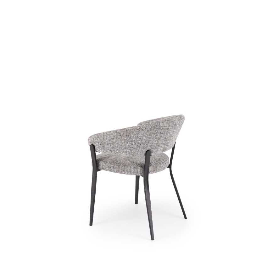Ruokatuoli LOCUS 1 kpl harmaa