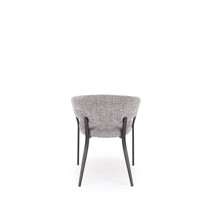 Ruokatuoli LOCUS 1 kpl harmaa
