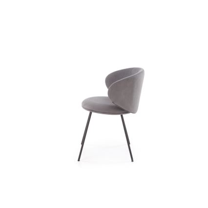 Ruokatuoli ORBIS 1 kpl harmaa